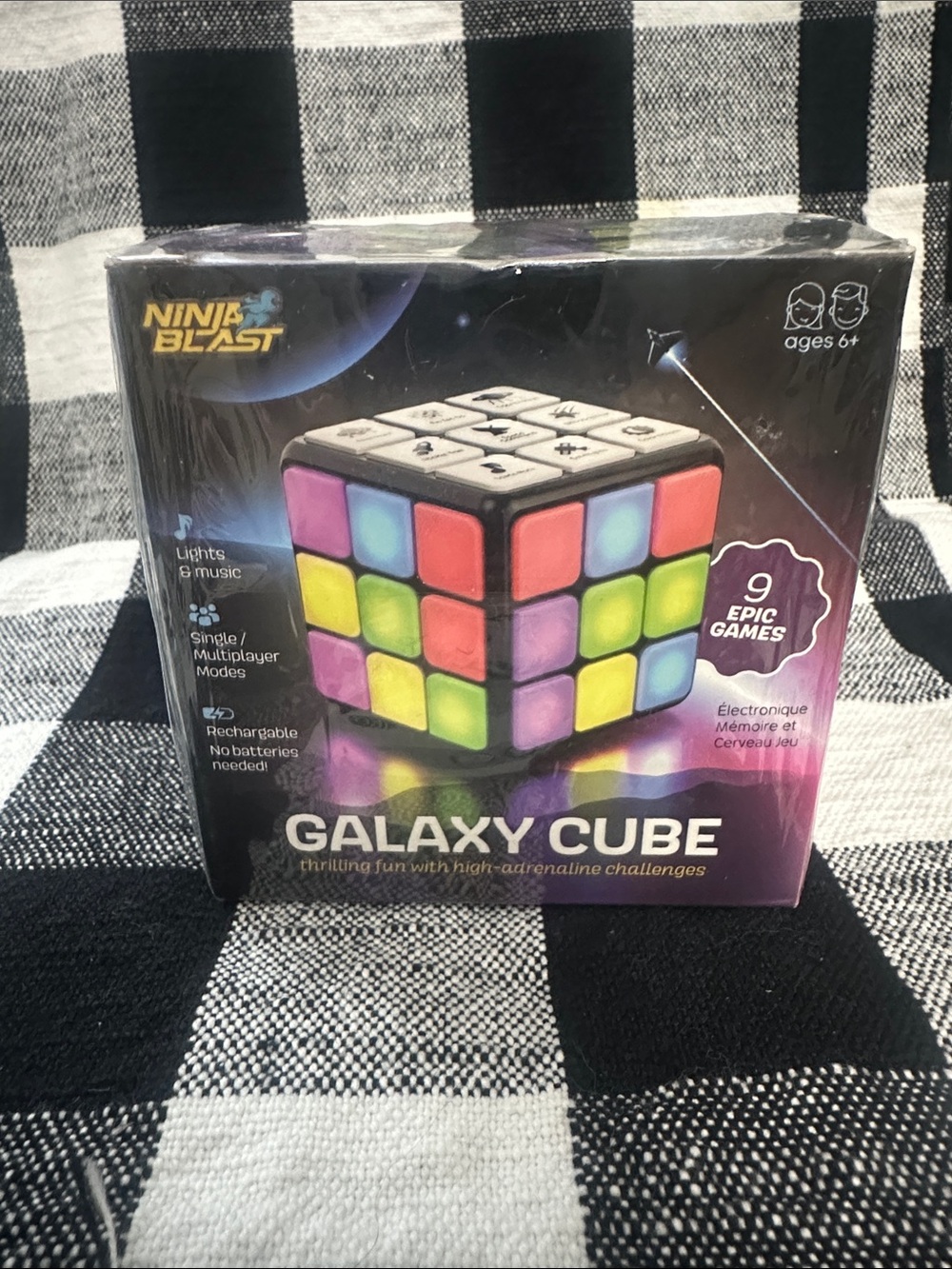 Galaxy Cube - Multicolor Interactive Game NWT